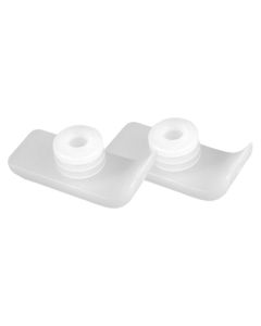 Walker Glide Ski (Pair ) White